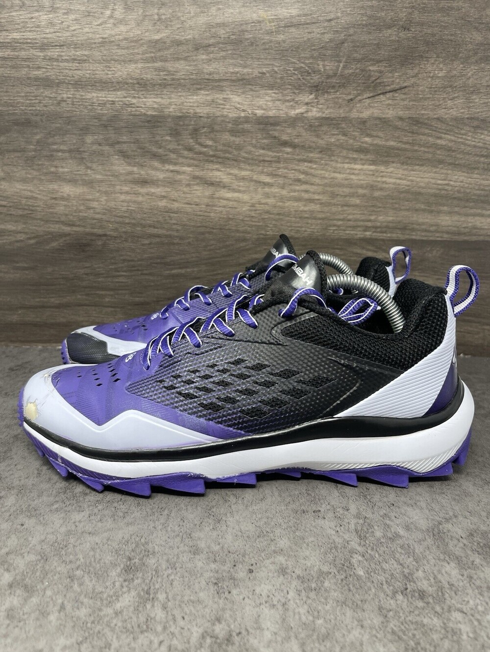 BOOMBAH Turf Shoes Mens Size 9.5 Purple Athletic Trainer